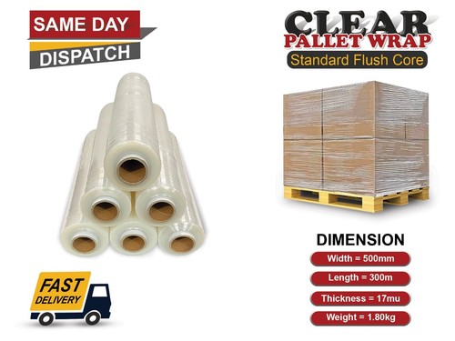Heavy duty clear - duty, pallet