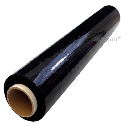 Heavy duty black pallet wrap - 1,