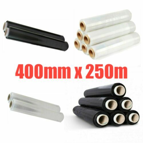 400mm 250m black clear - x,