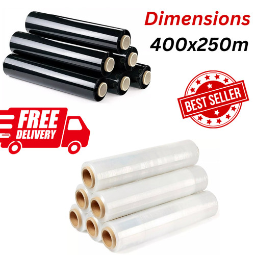 Rolls pallet wrap 400mm x - 400mm,