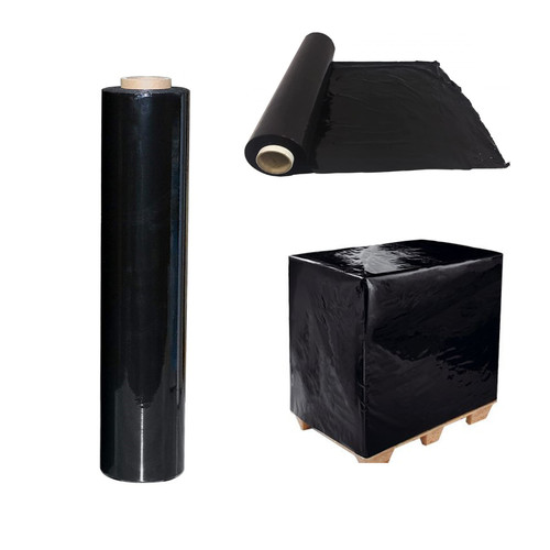 Black pallet wrap 400mm - pallet, 250m