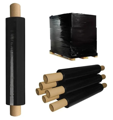 Black pallet wrap micron - wrap, 23