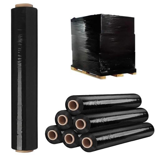 Black pallet wrap stretch - pallet, film