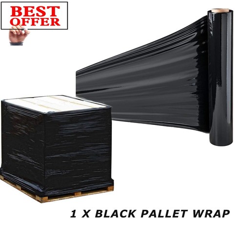 Black pallet wrap stretch - pallet,