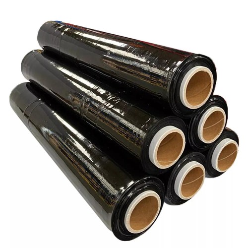 Strong black pallet wrap - strong,