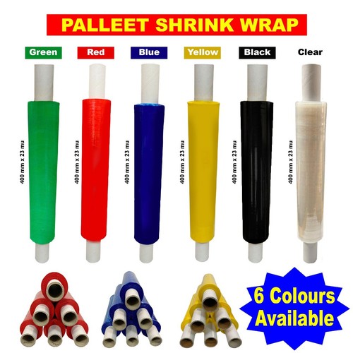 Coloured pallet wrap shrink - coloured,