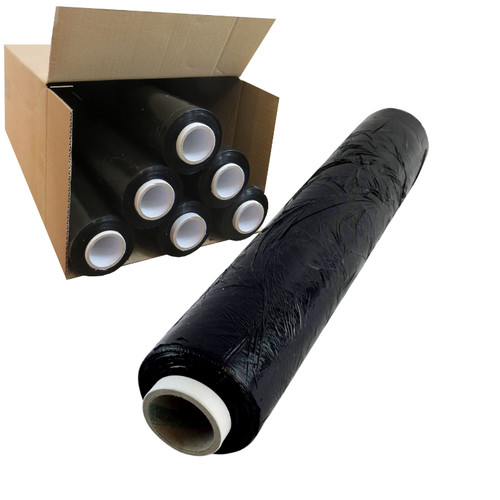 Black pallet wrap rolls 400mm - wrap,